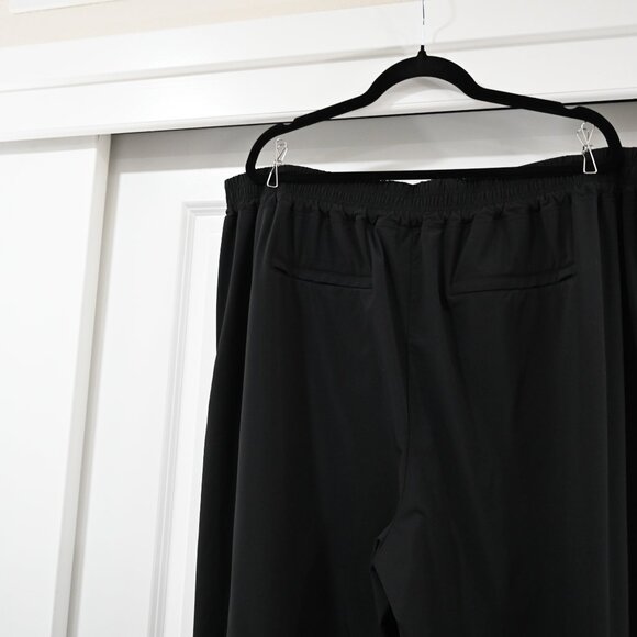 Athleta Size 24 Brooklyn Wide Leg Crop Black Pant Plus Size - Picture 5 of 7